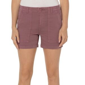Liverpool Women's Mauve Flap Pocket Utility Short